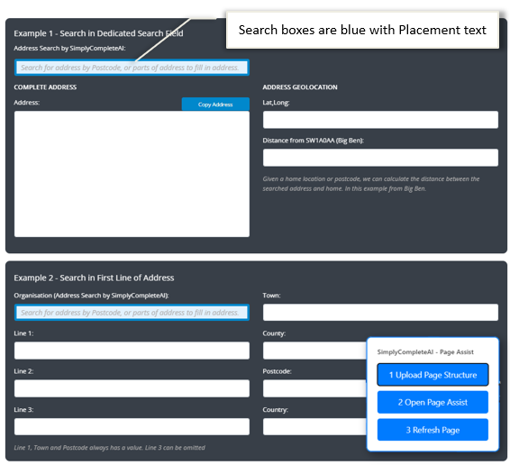 After Page refresh SimplyCompleteAI is now activate